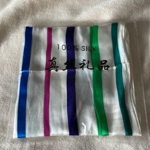 Women’s 100% silk scarf